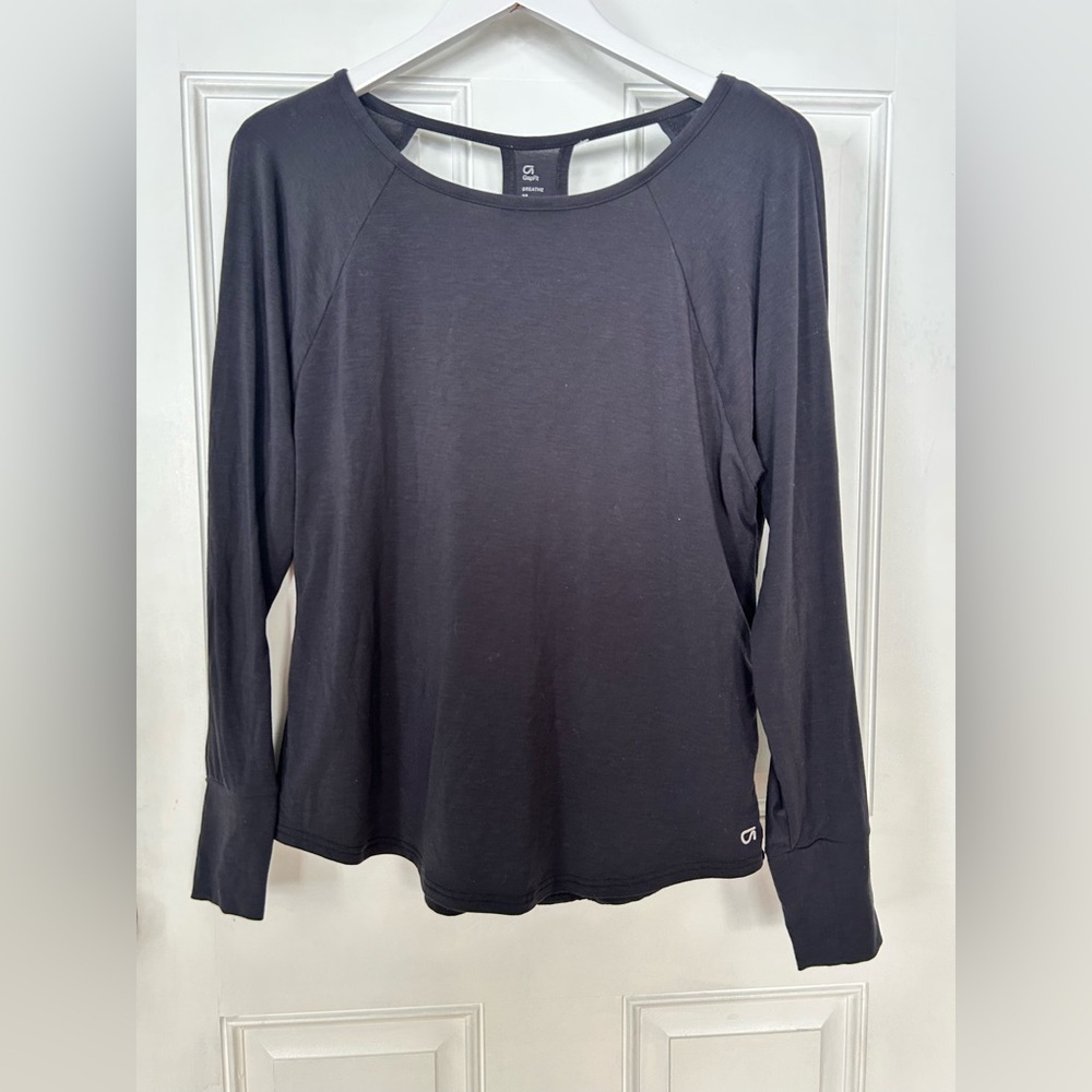 GAP Women's Dark Gray Long Sleeve Tee